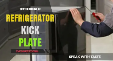 Easy Steps to Remove Your GE Refrigerator Kick Plate