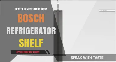 Easy Steps to Remove Glass from Bosch Refrigerator Shelves