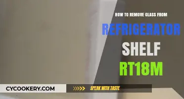 Easy Steps to Safely Remove Glass from Your RT18M Refrigerator Shelf