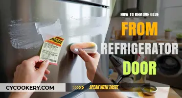 Effective Ways to Remove Stubborn Glue from Your Refrigerator Door