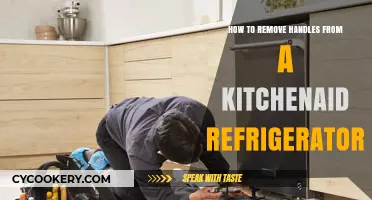 Effortlessly Remove Handles from Your KitchenAid Refrigerator: A Guide