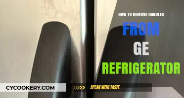 Easy Steps to Remove Handles from Your GE Refrigerator