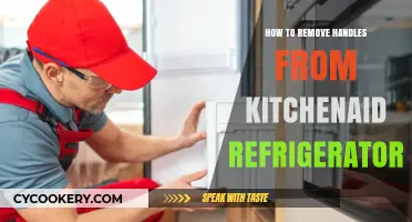 Easy Steps to Remove Handles from Your KitchenAid Refrigerator