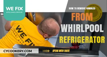 Easy Steps to Remove Handles from Your Whirlpool Refrigerator