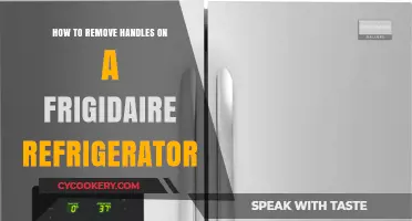 Easy Guide: Removing Handles on Frigidaire Refrigerators