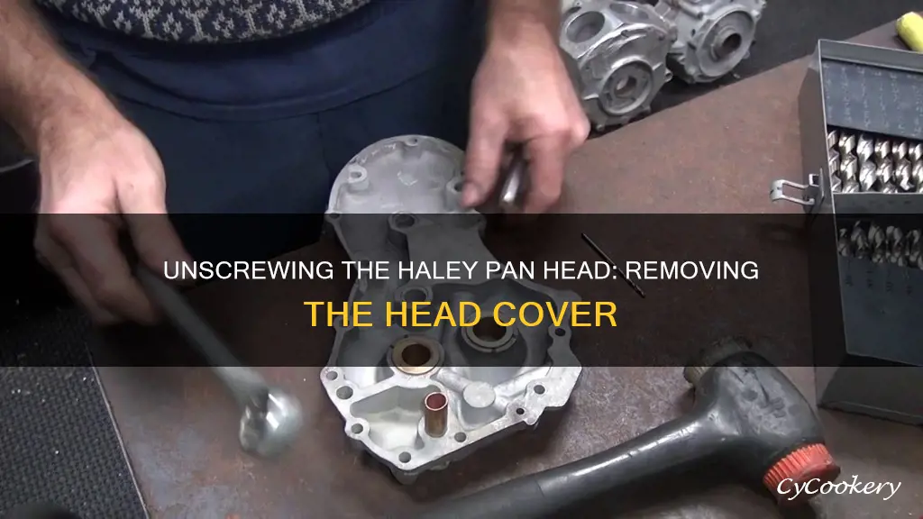 how to remove head cover on a haley pan head