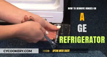 Easy Guide: Removing Hinges on Your GE Refrigerator