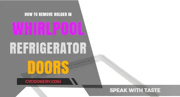 Easy Steps to Remove Holders from Whirlpool Refrigerator Doors