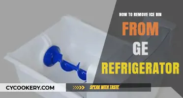 Easy Steps to Remove Ice Bin from GE Refrigerator