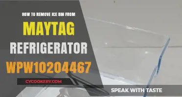 Easy Steps to Remove Ice Bin from Maytag Refrigerator WPW10204467