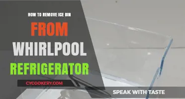 Easy Steps to Remove Ice Bin from Whirlpool Refrigerator