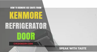 Kenmore Fridge Fix: Removing the Ice Chute Door Hassle-Free
