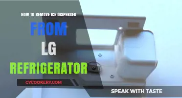 DIY Guide: Removing Ice Dispenser from LG Refrigerator