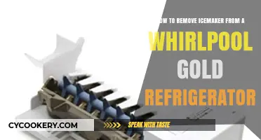 Easy Steps to Remove Icemaker from Whirlpool Gold Refrigerator