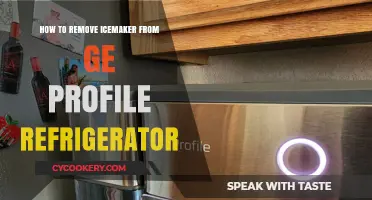 Easy Steps to Remove Icemaker from GE Profile Refrigerator