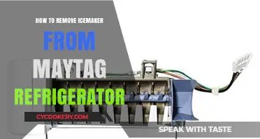 Easy Steps to Remove Icemaker from Maytag Refrigerator Guide