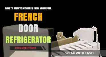 Easy Steps to Remove Icemaker from Whirlpool French Door Fridge