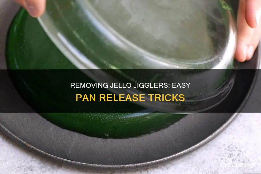 how to remove jello jigglers from pan