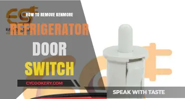 Easy Steps to Remove Kenmore Refrigerator Door Switch Safely