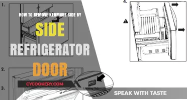 Easy Steps to Remove Your Kenmore Side-by-Side Refrigerator Door