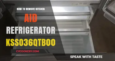 Easy Steps to Remove KitchenAid KSSO36QTB00 Refrigerator Safely