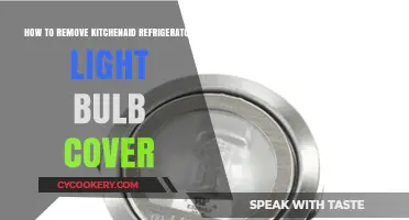 Easy Steps to Remove Your KitchenAid Refrigerator Light Bulb Cover