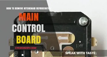 DIY Guide: Removing KitchenAid Refrigerator Main Control Board