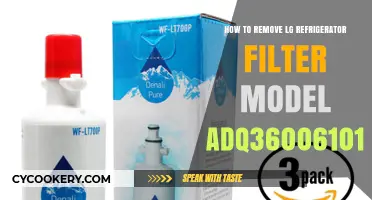 Effortless Maintenance: Removing Your LG ADQ36006101 Refrigerator Filter