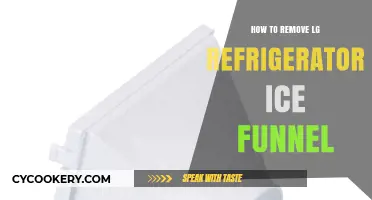 Easy Steps to Remove Your LG Fridge Ice Funnel