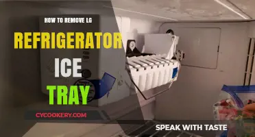 Easy Steps to Remove and Clean Your LG Fridge Ice Tray