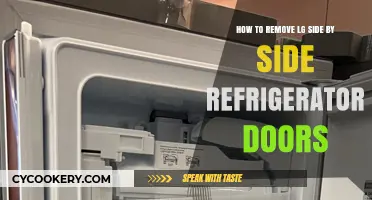 Easy Steps to Remove LG Side-by-Side Refrigerator Doors