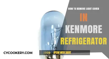 Easy Steps to Remove the Light Cover in Your Kenmore Fridge
