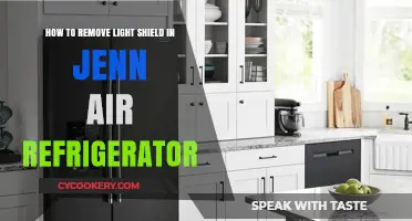 Easy Steps to Remove the Light Shield in Your Jenn-Air Refrigerator