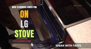 A Step-by-Step Guide to Removing LG Stove's Lower Pan