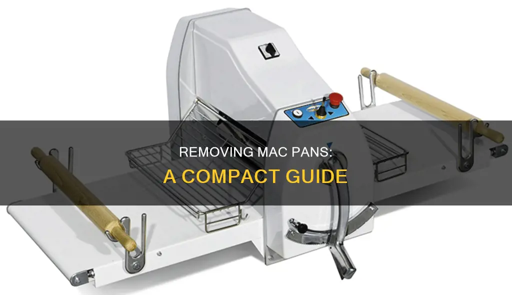 how to remove mac pans from compact