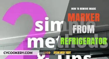 Quick Fixes: Removing Magic Marker Stains from Your Refrigerator
