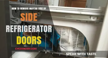 Easy Steps to Remove Maytag Side-by-Side Refrigerator Doors