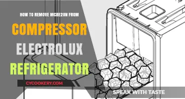 Efficiently Remove MCBE2UN from Your Electrolux Compressor Refrigerator: A Step-by-Step Guide