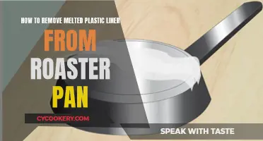 Removing Melted Plastic Liner from Your Roaster Pan