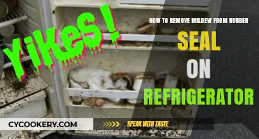 Effective Ways to Eliminate Mildew from Your Refrigerator's Rubber Seal