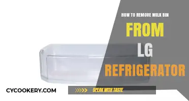Effortlessly Remove Your LG Fridge's Milk Bin: A Quick Guide