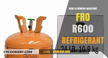 Effective Techniques to Remove Moisture from R600 Refrigerant Safely