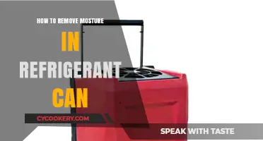Effective Methods to Remove Moisture from Refrigerant Cans Safely