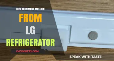 Easy Steps to Remove Mullion from Your LG Refrigerator