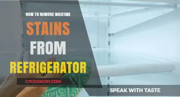 Effective Ways to Clean Nicotine Stains from Your Refrigerator
