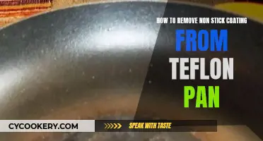 Stripping Non-Stick Coating from a Teflon Pan Safely