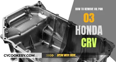 Removing Oil Pan from a 2003 Honda CRV: Step-by-Step Guide