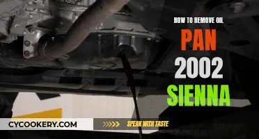 Removing Oil Pan from a 2002 Sienna: Step-by-Step Guide