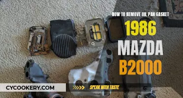 Mastering the Art of Oil Pan Gasket Removal: A 1986 Mazda B2000 Guide