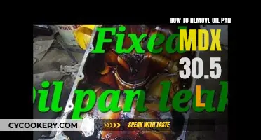 Removing Oil Pan from MDX 3.5L: Step-by-Step Guide